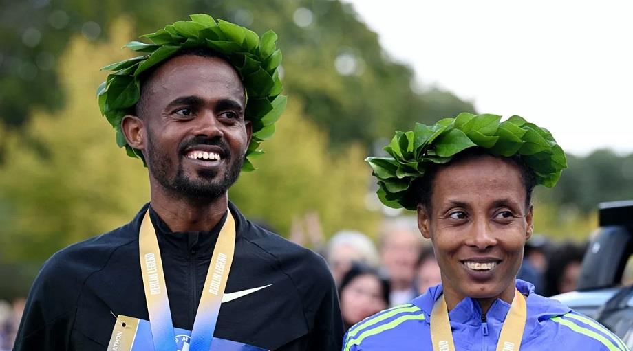 50ème marathon de Berlin : deux Éthiopiens sur le podium. 1 vis 0929202416201963