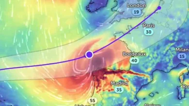 1444x920 l ouragan kirk arrive de l atlantique et devrait frappe la france en milieu de semaine