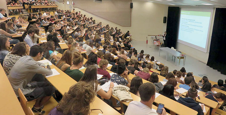 Amphi enseignement superieur Etudiants