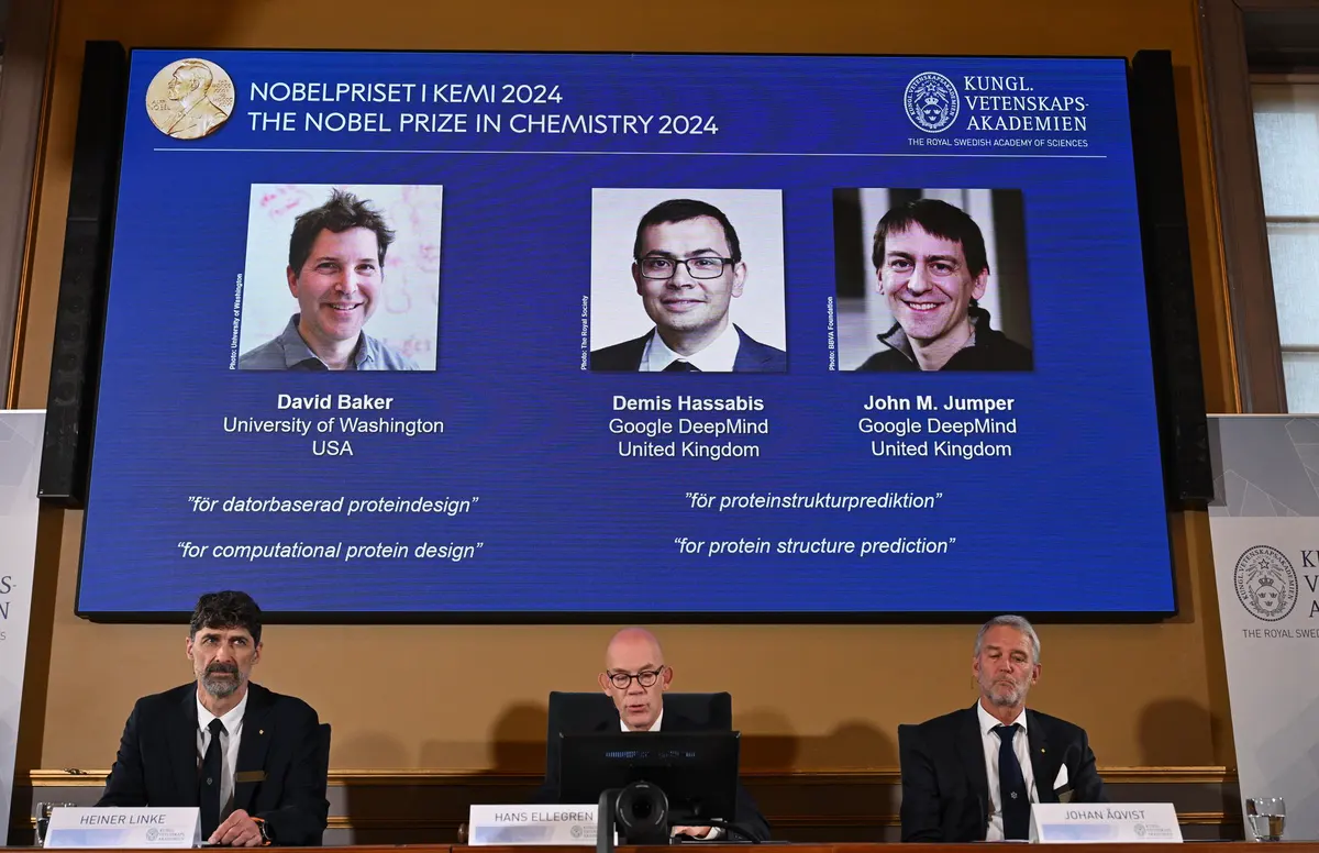 Le Prix Nobel de chimie récompense des recherches innovantes sur les protéines 1 FCeZNCnSqXR8GzVa3Dt4dy