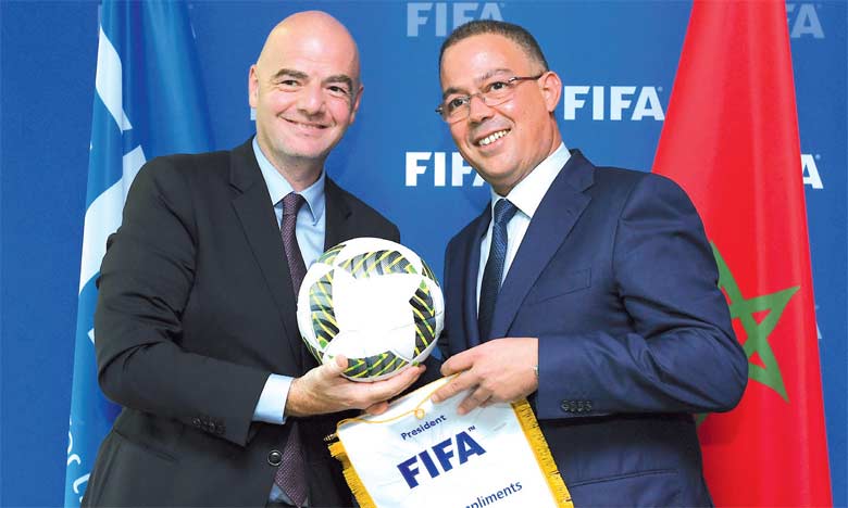 Gianni Infantino remercie le Maroc pour l'accueil des Coupes du Monde Féminines U-17 1 LEKJAA