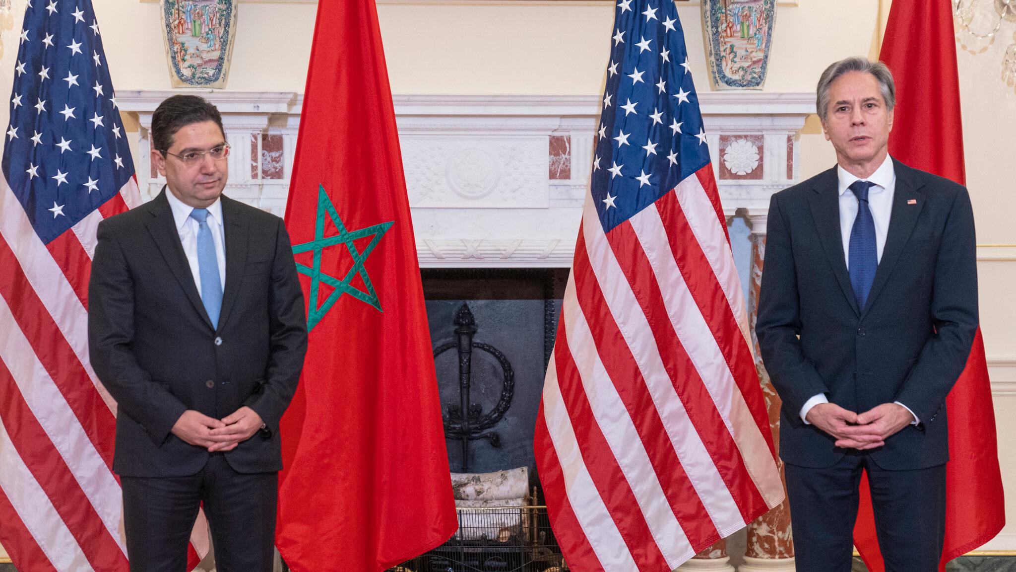 Nasser Bourita s'est entretenu à Washington avec le secrétaire d'État américain. 1 vis 1001202418592269