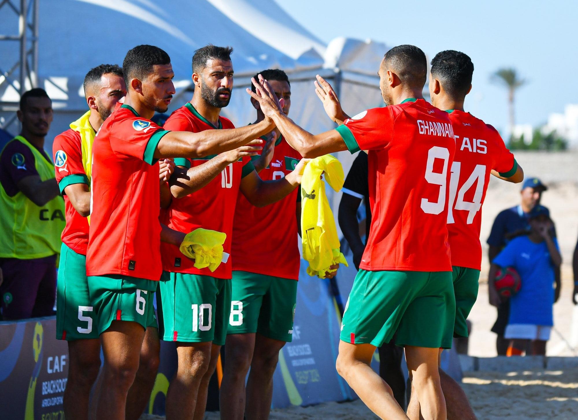 CAN de Beach Soccer 2024 : Le Maroc s'impose face à la Tanzanie (4-3) 1 vis 1019202417405387