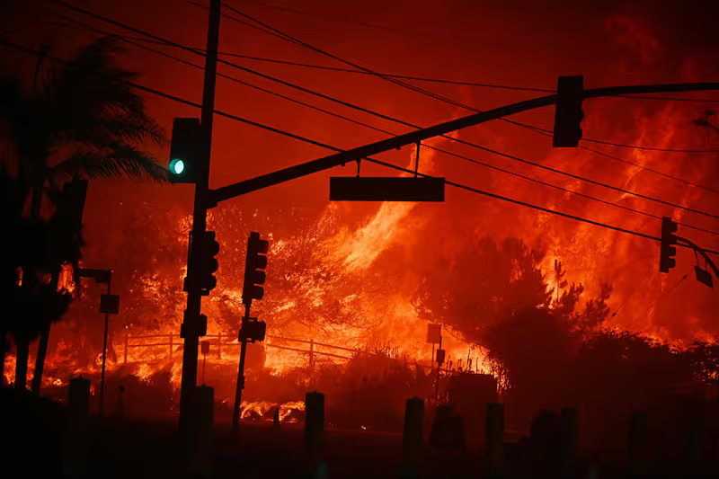 Incendies meurtriers à Los Angeles : un bilan humain et matériel tragique 1 Incendie 5