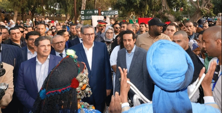 Visite d'Aziz Akhannouch au Salon de l'Artisanat d'Agadir : Promotion du savoir-faire local et des produits du terroir 1 Nouvel An Amazigh 2975 M Akhannouch visite le Salon de lartisanat dAgadir Ida Outanane
