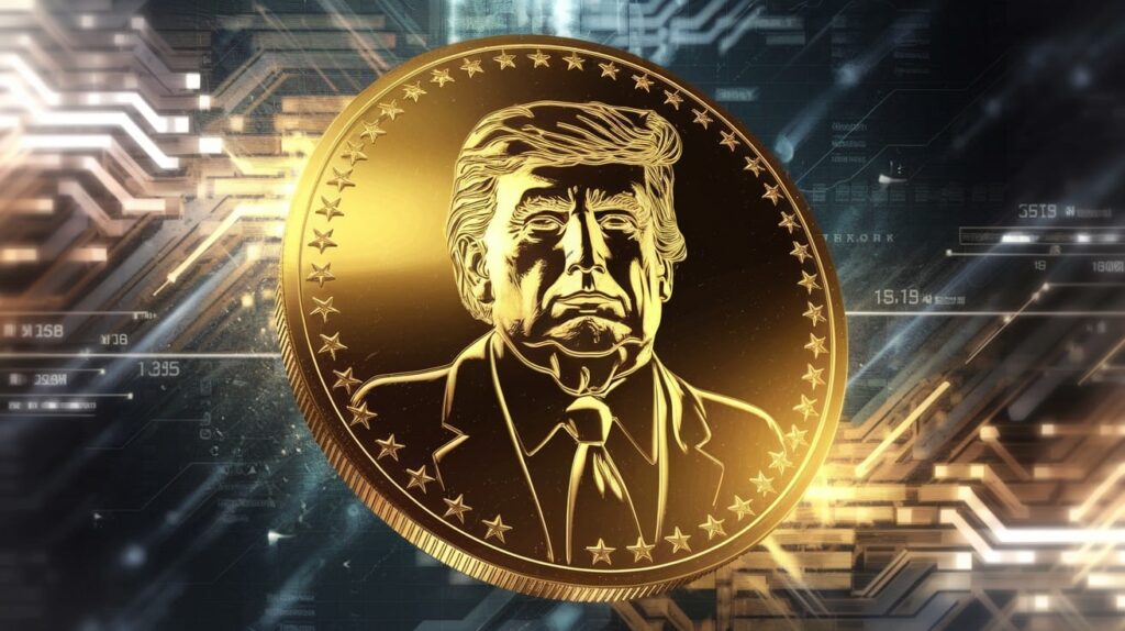 donald trump lance sa propre cryptomonnaie trump meme coin