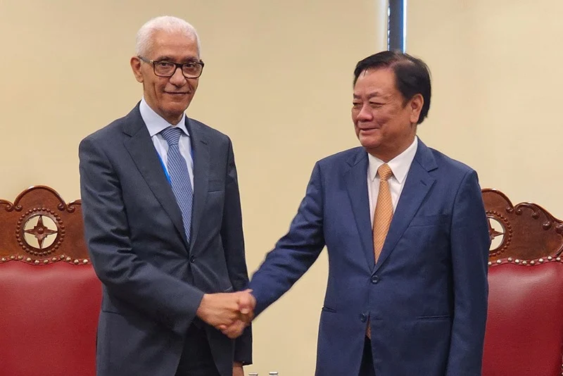 Rencontres de Rachid Talbi El Alami au Vietnam : Renforcement des liens parlementaires et coopération agricole 1 vietnam rencontre maroc