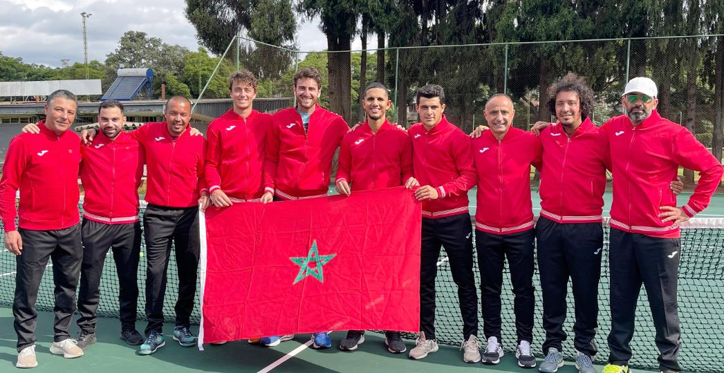 La sélection marocaine de tennis affronte le Zimbabwe en play-offs du Groupe Mondial II de la Coupe Davis 1 vis 0130202510432777