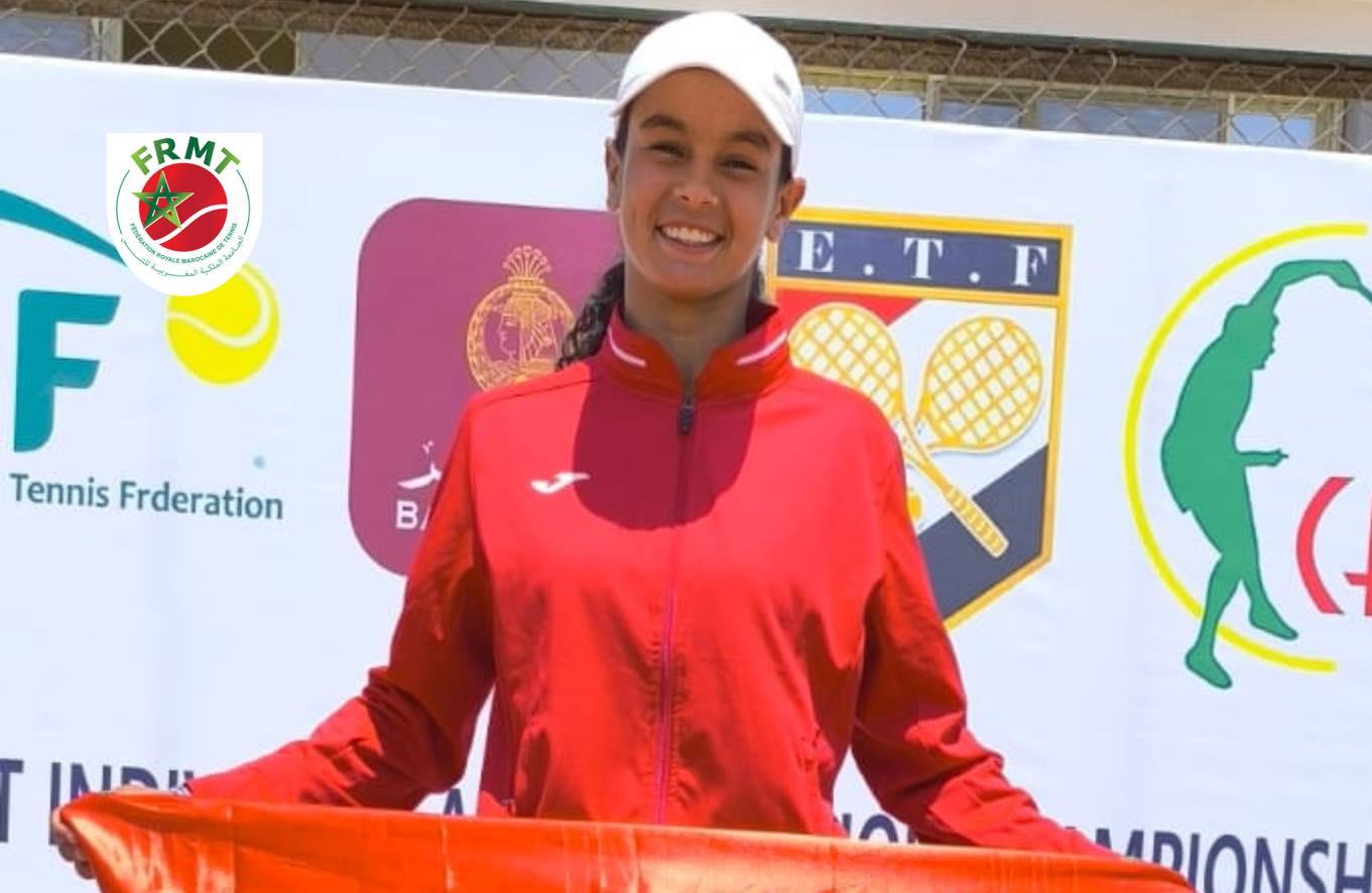 Lina Bezza triomphe au Championnat d'Afrique de tennis U16 1 vis 0420202500025791