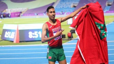 L’athlète marocain Salaheddine Ben Yazide a remporté, lundi soir, la médaille d’or des 3 000 mètres steeple,