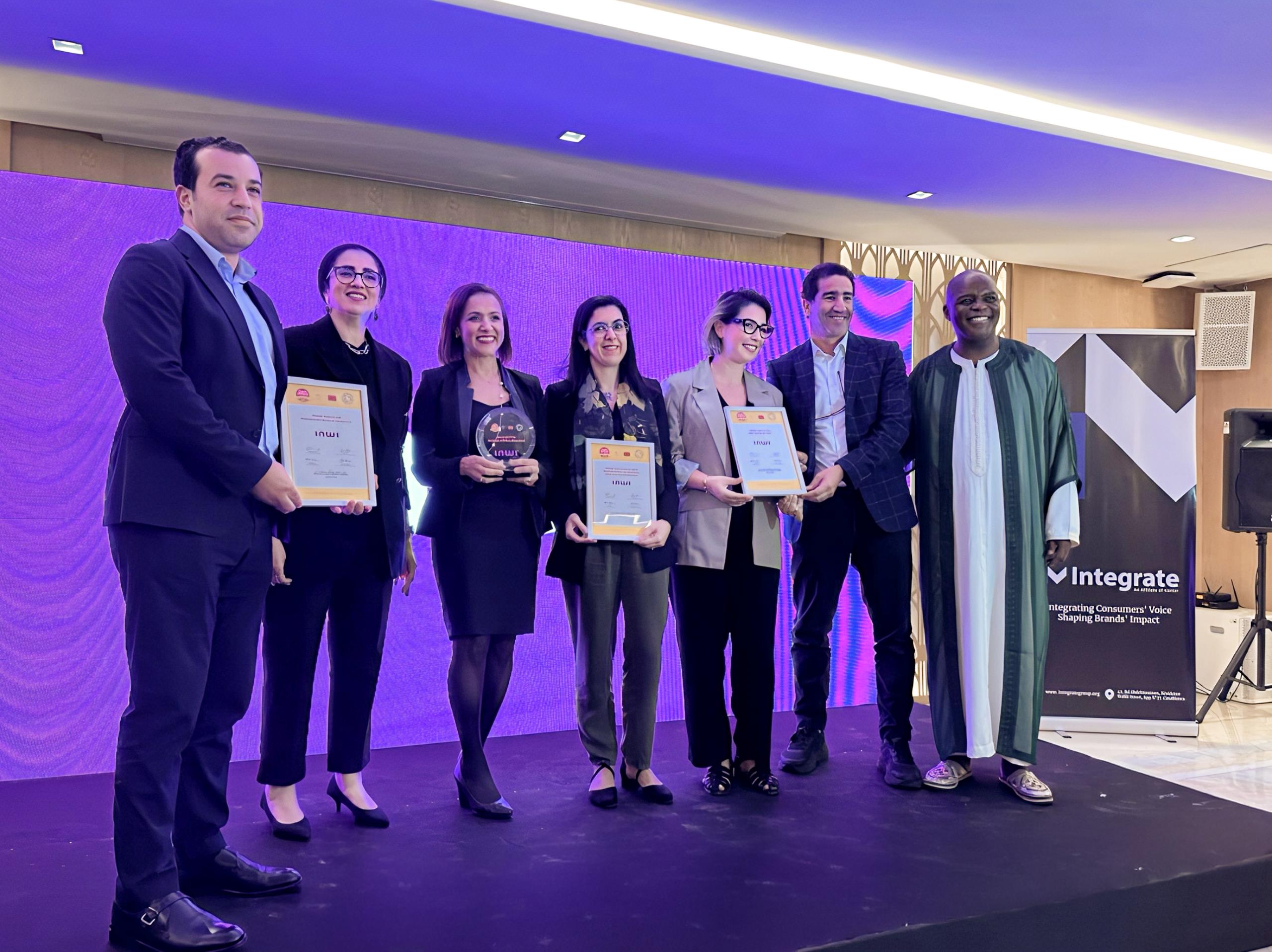 inwi Marque preferee des Marocains lors de Brand Africa 100
