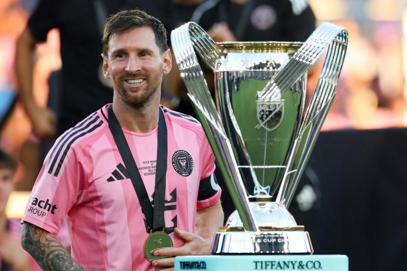 Football lInter Miami de Lionel Messi sacre champion de MLS