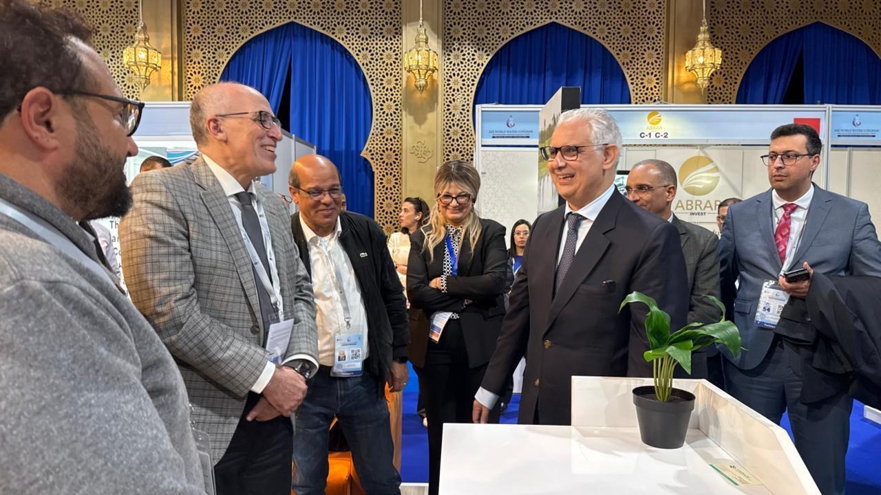 la SRM-MS avec le ministre NIZAR BARAKA