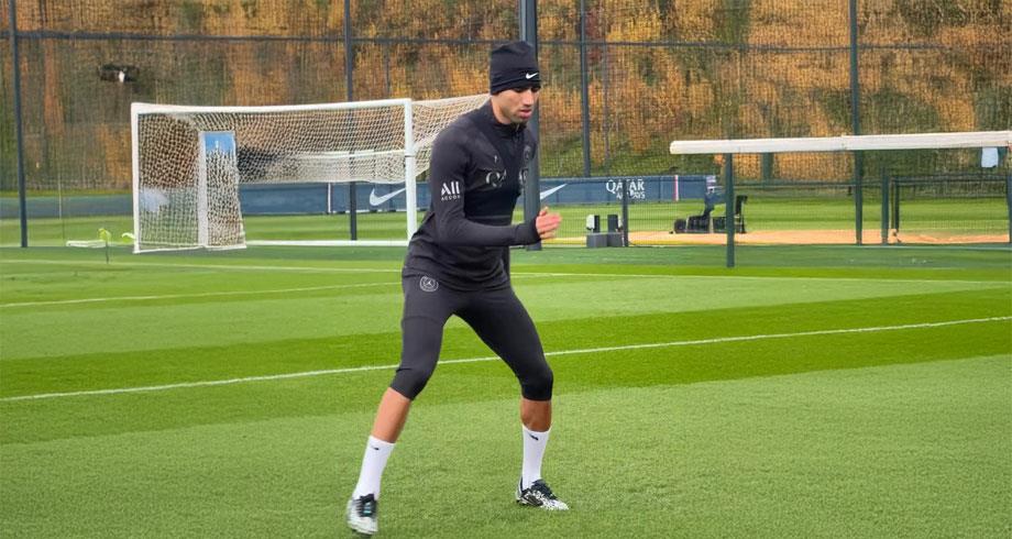Achraf Hakimi fait son retour à l’entraînement après sa blessure 1 vis 1204202515010902