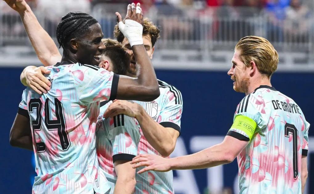Les États-Unis s’inclinent face à la Belgique en amical (5-2) 1 vis 0329202610201334