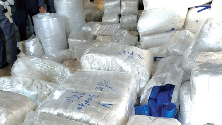 Maroc : 398 tonnes de sacs en plastique saisies en 2025, un dispositif de contrôle renforcé 1 63026997 45537774