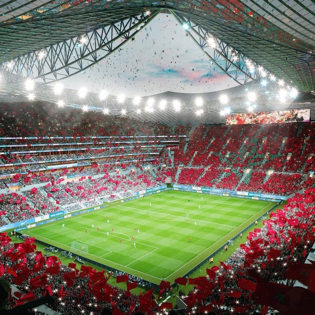 Grand Stade Hassan II : 40% d’avancement et 5.000 ouvriers mobilisés sur le chantier 1779653580905