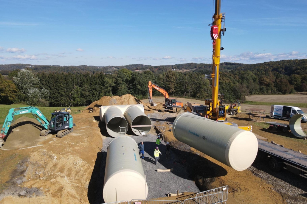 Amiblu Maroc inaugure une troisième ligne de production à Nouaceur et investit 160 millions de DH 1 Amiblu potable water tank Neuhaus Austria 2023 1 1 1030x685 1