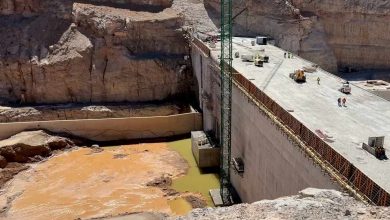 Figuig barrage Kheng Grou le 5e plus grand du Maroc acheve a plus de 70