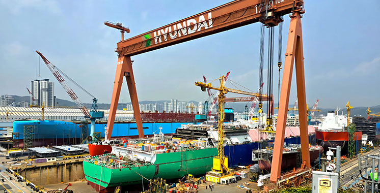 Hyundai Chantier naval de Casablanca