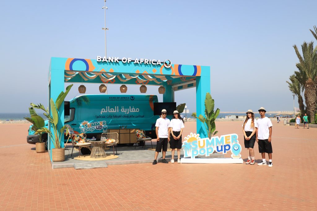 BANK OF AFRICA lance « Summer Pop-Up » pour les Marocains du Monde 1 Corniche Agadir1 1024x681 1