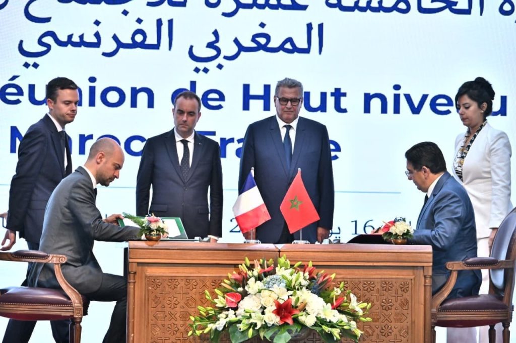 Maroc-France : Sébastien Lecornu appelle à changer d’échelle dans la coopération 1 fra 1024x682 1