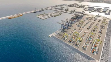 La maquette du nouveau port Dakhla Atlantique